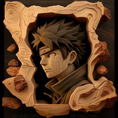 3D model Kiba Inuzuka FROM NARUTO (STL)